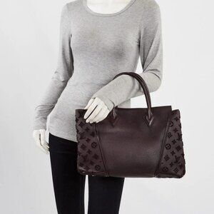 Louis Vuitton Chocolate Monogram Canvas W PM Bag